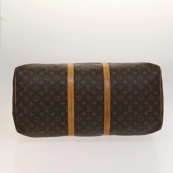 LOUIS VUITTON Monogram Keepall 55 Boston Bag - Picture 4 of 15